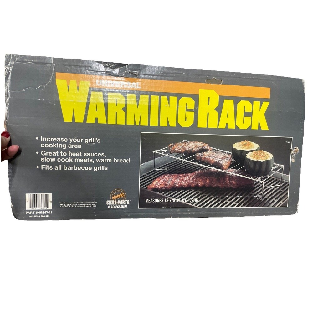 Certified Grill Parts universal Warming Rack 18 - 7/8 X 6 - 1/2